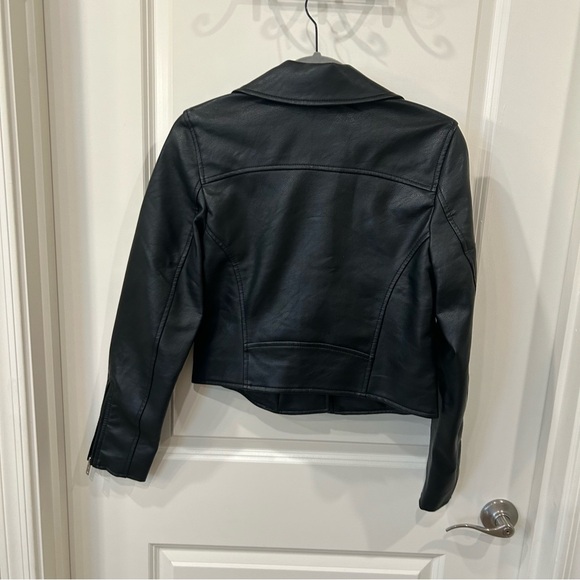 A&F Abercrombie & Fitch Vegan Leather Jacket XS - Picture 4 of 4